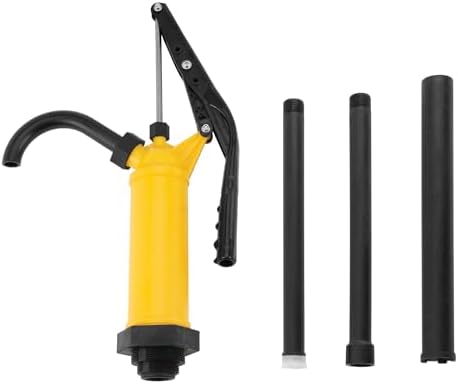 Performance Tool W54269 Lever Action Barrel Drum Pump, Yellow