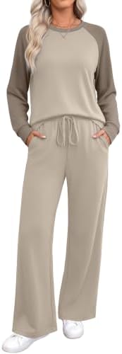 WIHOLL Lounge Sets for Women 2 Piece Fall Outfits 2026 Fashion S-2XL