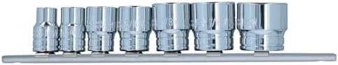 Whitworth/BSF/BSW 3/8" drive shallow sockets 7pc set 1/8"-1/2" bi hex LSR29