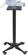 Bench Grinder Stand, Mount Vise and Grinder Stand Pedestal with 9.85" x 8.66" Mounting Plate, Compatible with Most Bench Grinders