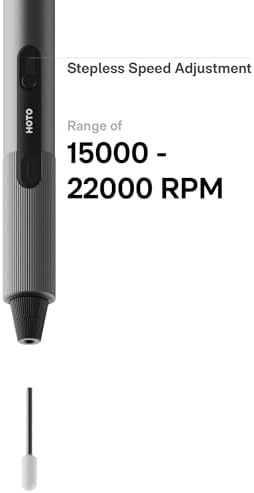 HOTO SNAPBLOQ™ R-A04 Mini Rotary Tool Kit, Brushless Engraving Pen