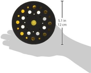 Mirka Backup Pad 5 Inch Hook and Loop 28 Holes Medium 915GV28