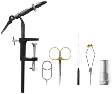 WETFLY Deluxe Fly Tying Vise & Tools Kit
