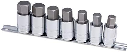 Titan 16157 Metric Large Hex Bit Socket Set, 7 Piece