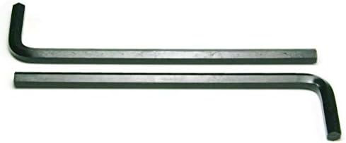 Long Arm Black Hex Allen Key Wrench 3/32 Inch - Qty 25