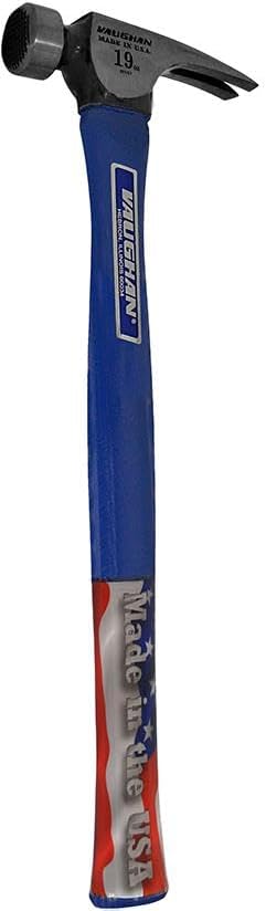 VAUGHAN CFB2LM California Framer Hammer, 19 oz Milled, Nail Starter, Made In The USA, VN11622