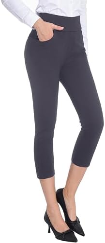 ZTN Womens Stretchy Dress Pants High Waist Work Casual