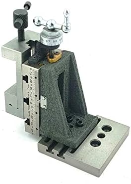 Mini Vertical Milling Slide with 2"/ 50 mm Mini Steel Vice & Base Mounting Plate - Direct Mounting on 7 x 14 Mini Lathe Machine