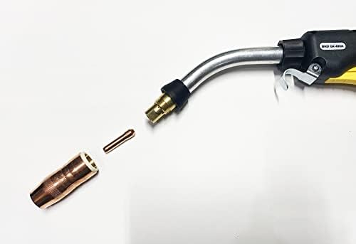 Mig Gun Replacement For Bernard BTB 400 Amp Q40 15ft Miller Connector Centerfire Parts (Mig Gun With .045" Kit)