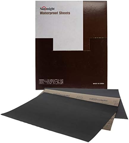 Sunmight Wateproof 9" X 11" 3000G Plain Sheet, 08125, 50 Sheets