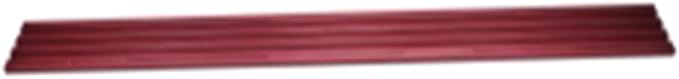 VIM Tools MRD12R Red 12" Double Wide Magrail, 4 Rows of Magnets, 3 "T" Slots, No Studs