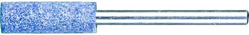 PFERD 30134 Vitrified Bond Mounted Point, Ceramic Oxide, Shape W164, 1/4" Diameter x 3/4" Length, 1/8" Shank, 45900 RPM, 80 Grit (Pack of 10)