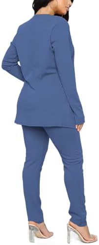 Aro Lora Pant Suits for Women Dressy Casual 2 Piece Outfits