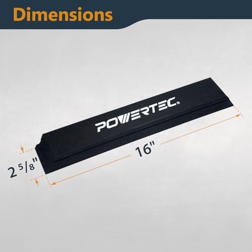 POWERTEC 16" PSA Sanding Block for Adhesive Sandpaper (72561)