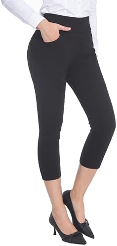 ZTN Womens Stretchy Dress Pants High Waist Work Casual