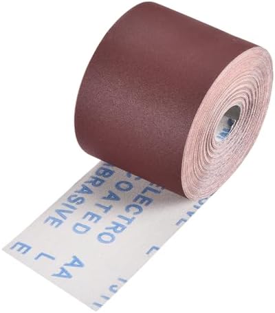 Sandpaper Roll 3Inch 49FT 400Grit Aluminum Oxide Emery Cloth Roll