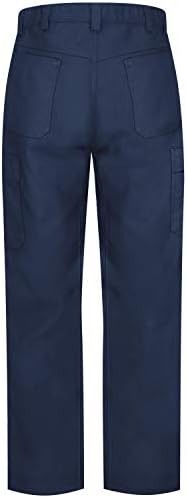 Red Kap Men's Performance Shop Pant - Double Knee Work Pants, Regular Fit, Concealed Zippers for Scratch Protection
