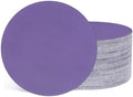50Pcs Sanding Discs 6In 2000Grit Hook and Loop Sandpapers Purple