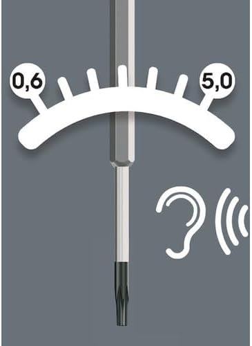 Wera 05027936001 300 TX TORX® Torque-indicator, pistol handle, TX 20 x 5.0 Nm