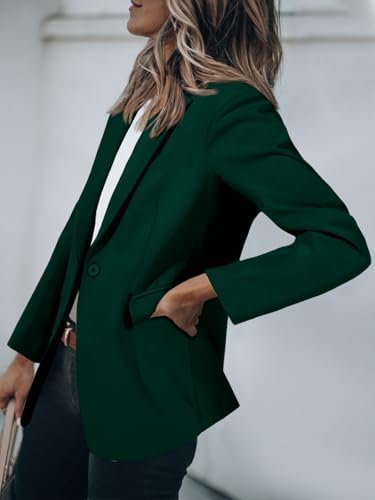 Cicy Bell Womens Casual Blazers Long Sleeve Work Office Suit Jackets Blazer