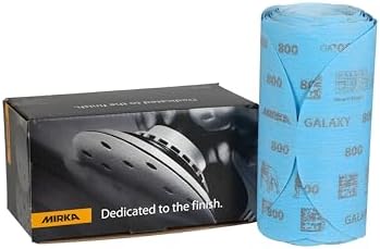 Mirka Galaxy Sandpaper PSA Linkroll 6 inch Grit 800 100 Discs