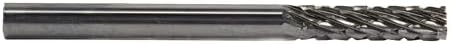 Drill America - DULSA81 SA81 3/16" X 5/8" Cylindrical Carbide Burr 3/16" Shank, DUL Series