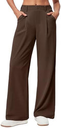 Ewedoos Wide Leg Dress Work Pants for Women Business Casual Office Outfits