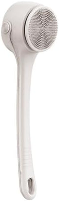 Dual Handle Electric Body Brush, Rechargeable Cordless Shower Scrubber