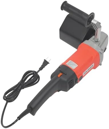 1400W Burnishing Grinding Machine, 8-Speed Variable Brush Grinder with 600-3600 RPM, Electric Polisher for Deburring & Surface Cleaning on Metal Wood Stainless Steel