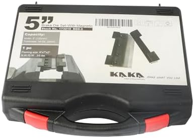 Vise Mount Metal Brake Bender, 5 in KAKA INDUSTRIAL BDS-5