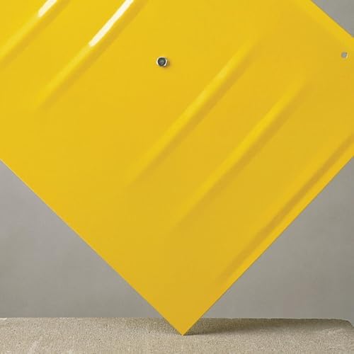 Yo-Ho 18In Spring Steel Snow Pusher with D-Grip