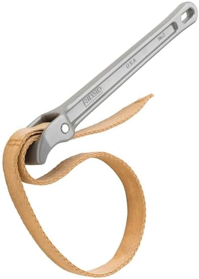 Ridgid 31345 5-1/2" Capacity Strap Wrench, 1-1/8"W Strap