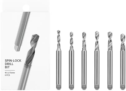 DSPIAE Mobile Hand Pin Vice (Japan Authorized Dealer) (XDB-S03 Flat Shank Drill Set (0.08, 0.08, 0.1, 0.1, 0.1, 0.1, 0.1, 0.1, 0.1, 0.1, 0.1, 0.1 inches (2.6, 3.0, 3.1 mm))