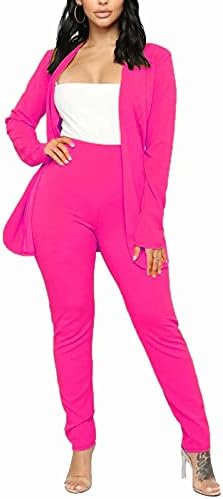 Aro Lora Pant Suits for Women Dressy Casual 2 Piece Outfits