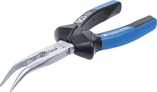 BGS 673 | Telefonzange | DIN ISO 5745 | mit Schneide | gebogen | 200 mm | Made in Germany Telephone Pliers with Cutting Edge Curved