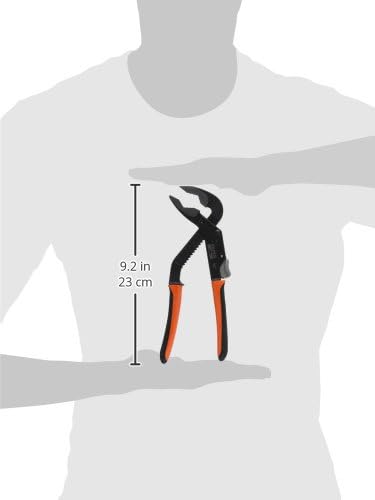 Bahco 8231 Adjustable Joint Pliers, 8-Inch Big Mouth
