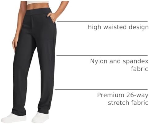 G4Free ShiftReady Womens Dress Yoga Pants Work