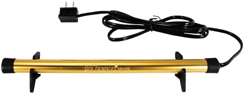 LOCKDOWN GoldenRod Dehumidifier Rod with Low Profile Design and Easy Installation and Operation for Vault Humidity Control and Rust Prevention, Made in USA