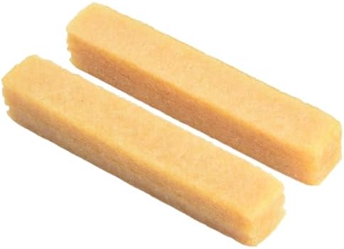 Rubber Eraser Sandpaper Cleaner for Sanding Belts Drum Sanding Discs Natural Rubber Cleaning Block Woodworking Tool 6 x 1 x 1 Inch (2 Pack)