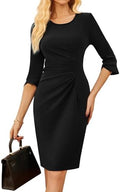 GRACE KARIN Work Dresses for Women 3/4 Sleeve Sheath Business Dress