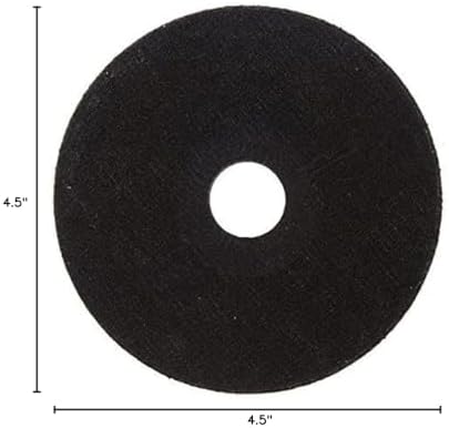 Mercer Industries 616040 - 4-1/2" x .045 x 7/8" Type 1 Black Lightning Cut-Off Wheels for Metal (50 pack)