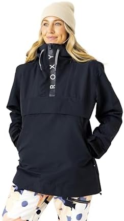 Roxy Women's Shelter Snowboard Jacket – 10k Waterproof Insulated Ski Jacket, Pfas-free, Hydrosmart Collar