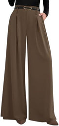 PRETTYGARDEN Womens Wide Leg Dress Pants Flowy Trousers