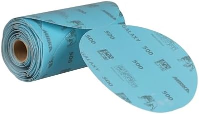 Mirka Galaxy Sandpaper PSA Linkroll 6 inch Grit 500 100 Discs
