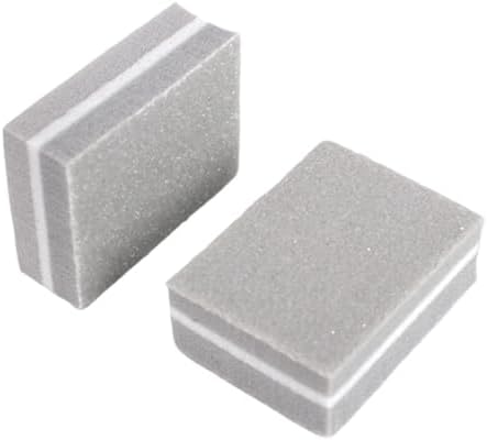 Sponge Nail Buffers 300pcs Mini Nail File 100/180 Disposable Buffer Block Sponge Women Manicure Tool Polish UV Gel Lime a Ongle Wholesale(Light Grey)