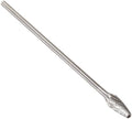 Drill America SF-5 Carbide Burr/Rotary File Tree Radius End Double Cut for Die Grinder 1/2" Dia. x 1" Cut Length with 1/4" Shank and 6" Overall Length, DUL Series
