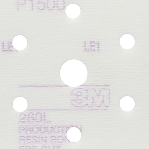 3M Hookit Finishing Film Abrasive Disc, 260L, 00908, 3 in, P1200