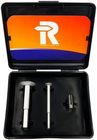 Repair Kits - Faster & Easier to Chase, Restore & Clean Internal or External Threads, All in One Universal Thread Files Set, Inch, Metric, Grooves, Glands, Acme, Buttress Thread