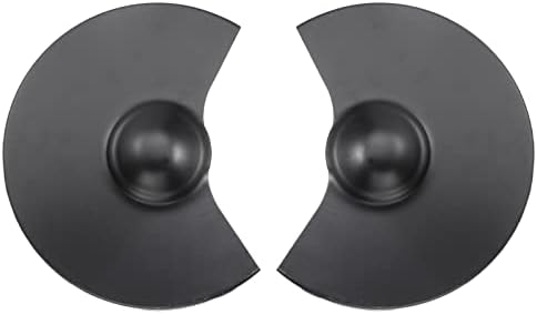HARFINGTON 2pcs Bench Grinder Wheel Outer Guard Cover 9.84" Carbon Steel