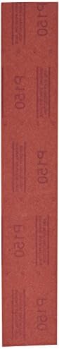 3M Hookit Red Abrasive Sheet, 01180, 150+ Grade, 2-3/4 in x 16 1/2 in